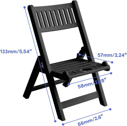 Blue Portable Phone Stand for Desk, Universal Foldable Desktop Cell Phone Holder