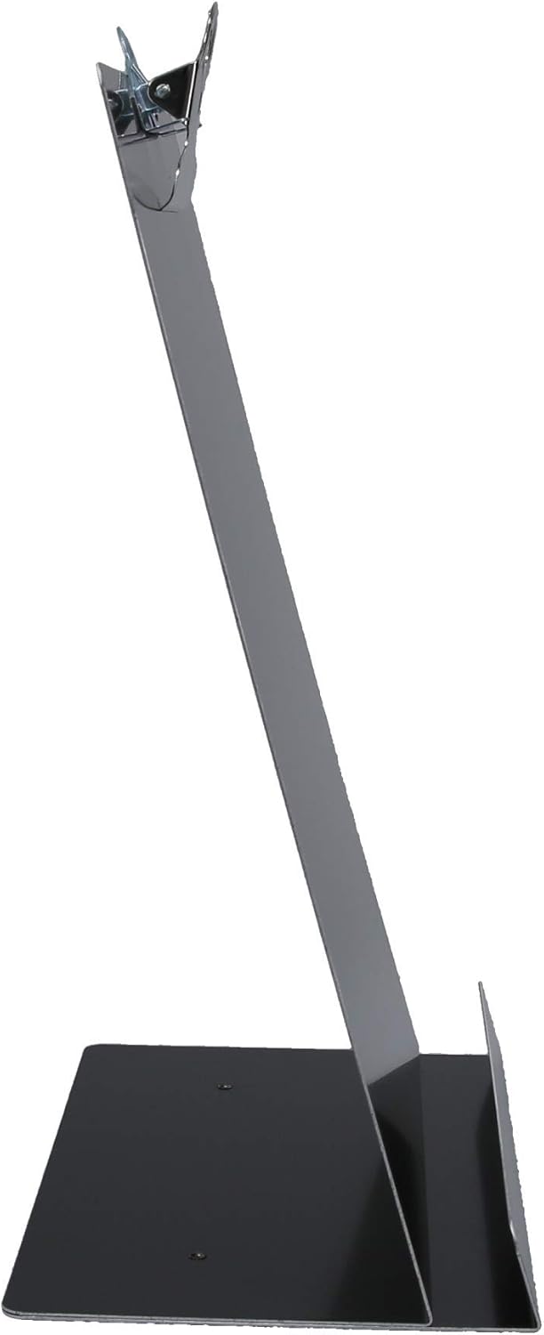 Saunders Free Standing Clipboard & Tablet Stand - Durable Black Recycled Aluminum Desktop Document Holder for Office, Teachers & Students - 1" Clip Holds 8.5x11 Letter Size Sheets, Lightweight