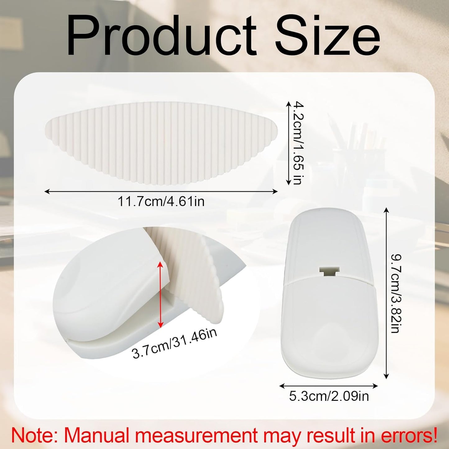 Document Holder for Typing, White Plastic Paper Desk Stand with Fixed Plate Portable Easy to Use Copies Stand for A4 Paper Documents Office Desktop Typing Reading
