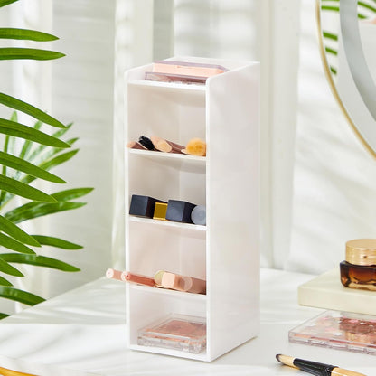 MotiMind Acrylic Pen Organizer Storage for 250 Markers Vertical Marker Organizer Acrylic Pen Display Holder for Office Desk Desktop Stationery Pencil Storage, Clear, 13 x 4 x 12.4 Inch
