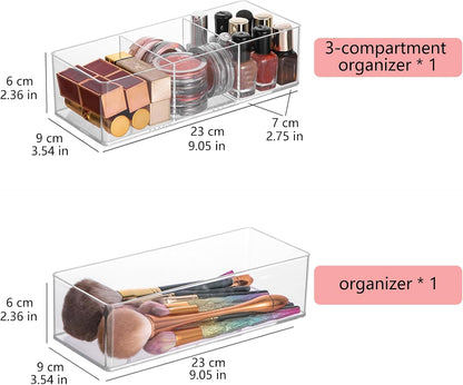 Acrylic Organizer 4-piece Makeup Organizer Countertop For Drawers Organizer Storage Bathroom Organizers And Storage Is A Good Choice For Desktop Finishing (4)
