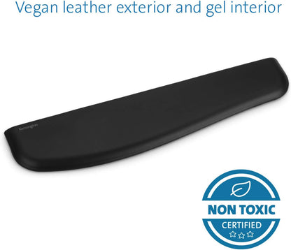 Kensington ErgoSoft Wrist Rest for Slim, Compact Keyboards, Black (K52801WW), 3.9 x 0.4 x 11.1 inches