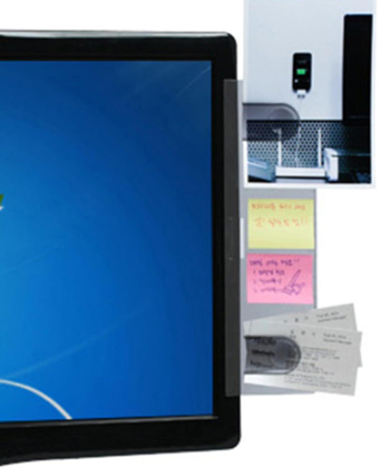 Document Holder Clip for Laptops Desk Monitors Document Holder Clip Copy Holder for Typing Note Organiser