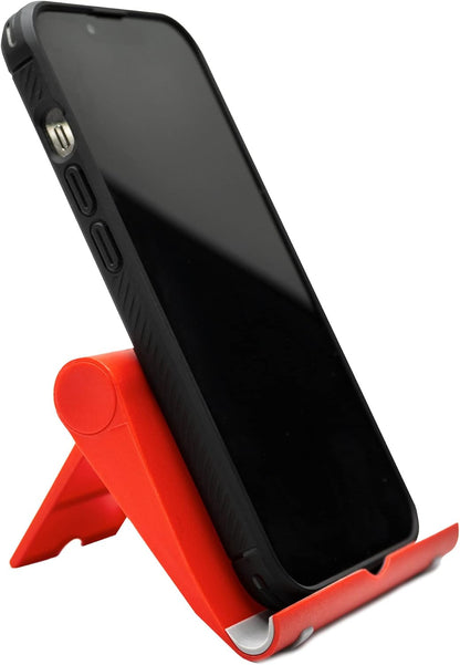 Adjustable Cell Phone Stand for Desk, Portable Phone Holder Compatible with Most iPhone, Samsung and Other Smartphones - Green