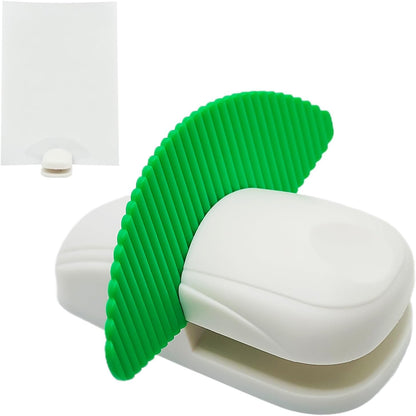 Portable Paper Holder Stand for Desk, Paper Stand for Desk When Typing, Document Holder, Compact Reading Clip Holder, A4 Clamp for Office Typing Reading (White)