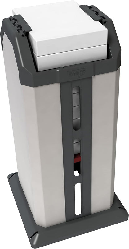 Find It Paper Ream Dispenser - 16 x 30.5 x 15.5 Inch - Copy Paper Storage Rack Holder and Organizer - Storage for Office and Studio - School Supplies - Gray