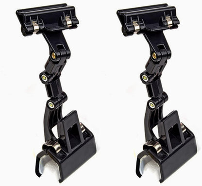 Adjustable Document Holder for Typing, Rotatable Paper Copy Holder Clip,Handy Artist Supplies Clamp,Computer Typing Proofing Folder(2 Packs)