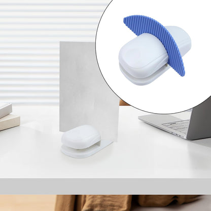 A4 Document Holder 3Pcs, Can Hold 15 Sheets of Paper for Typing & Reading, Press Type ABS Portable Copies Stand Desktop Paper Stand