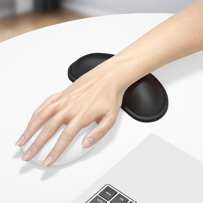 Dapesuom Enlarge Keyboard Wrist Rest, Cute Memory Foam Keyboard Wrist Cushion for Computer Desk Mats Support, Typing Pain Relief Ergonomic Mouse Pad Rests with Non-Slip Base for Gaming, Laptop, Purple