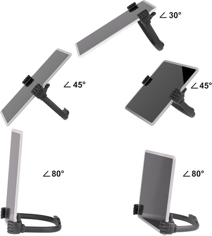 HONSKY 3361942 Cute Thumbs Up Adjustable Tpu Flexible Mobile Cell Phone Tablet Computer Display Stand Holder for Bed Desk - Blue and Black