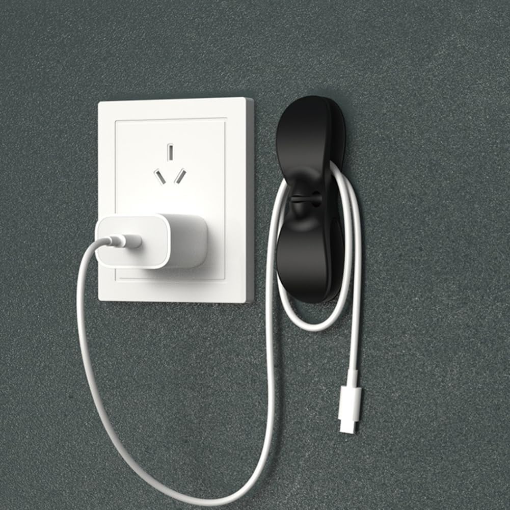 5PCS Cord Organizer Clips - Efficient Kitchen Appliance Wire Management, Secure Cable Wrapping for Air Fryers & Coffee Makers, Appliance Cord Organizer