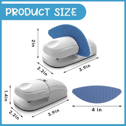 Faccito 3 Pcs Paper Holder Stand for Typing Non-Slip Mat Desktop Folder Document Holder with Anti-Slip Pads Portable Copy Stand Desktop Clamp for A4 Paper Office Reading (White,Blue,Red)