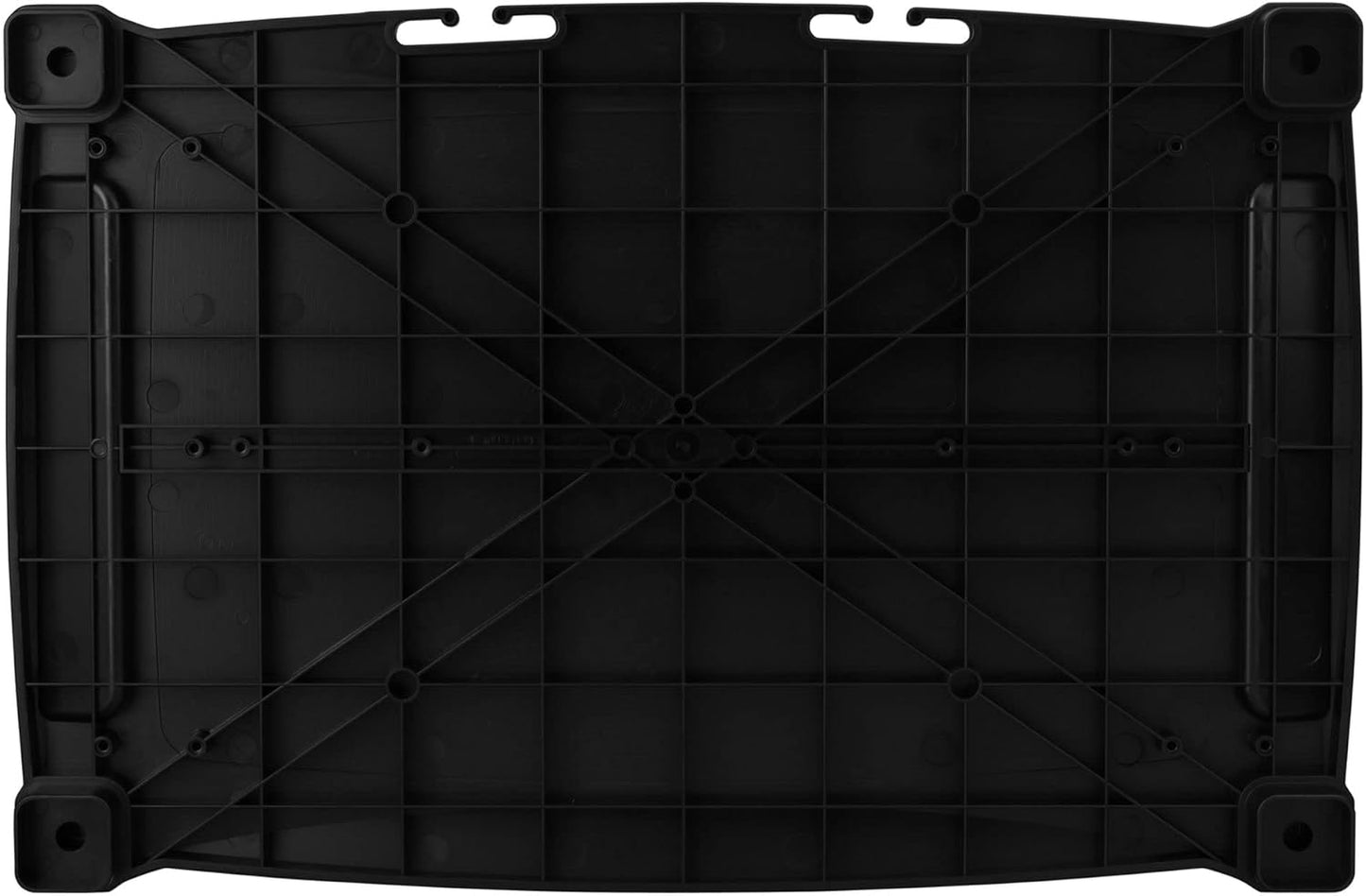 Kantek Single-Level Monitor Stand, 17" X 13.25" X 3" To 6.5", Black, Supports 50 Lbs
