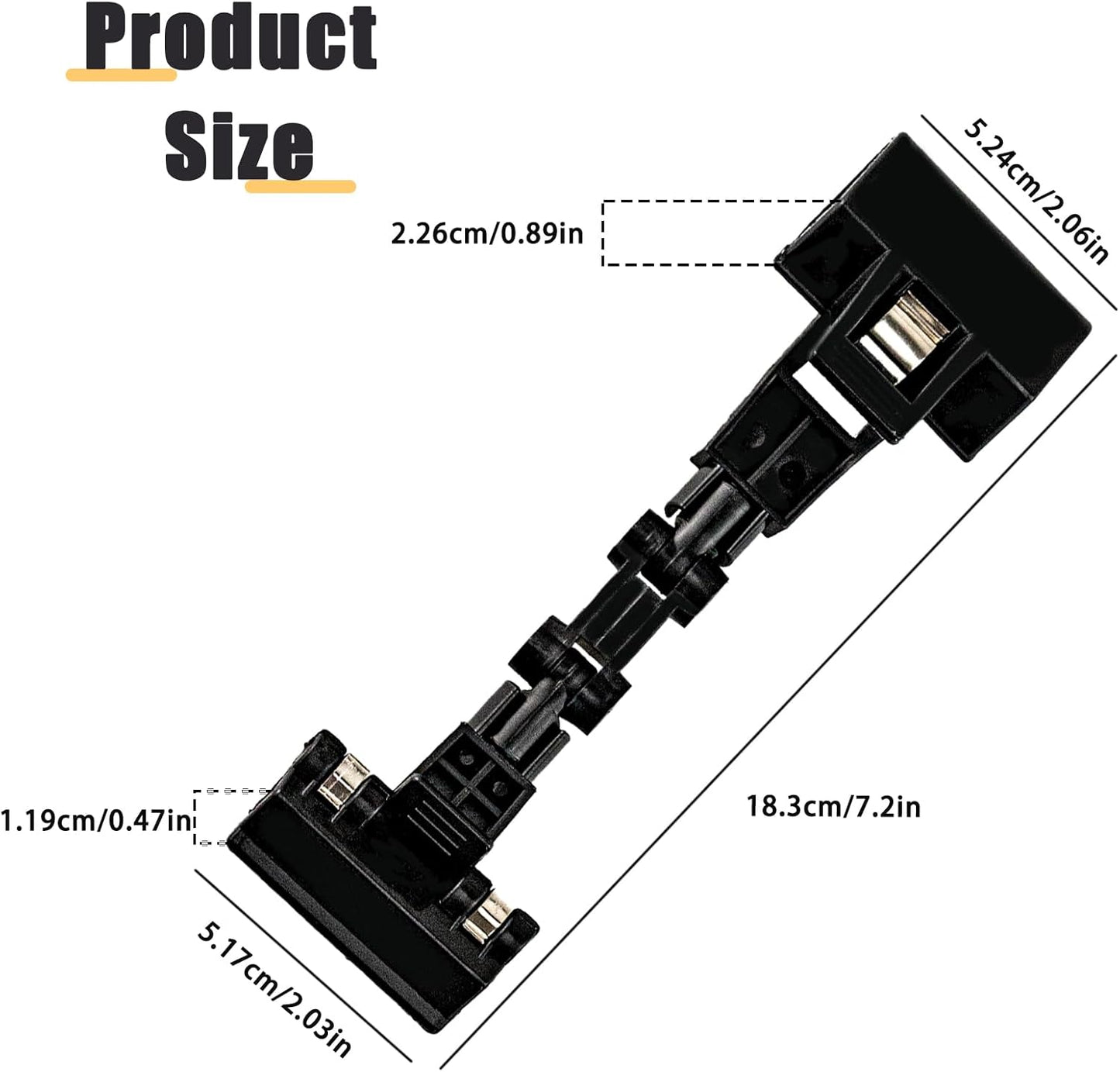 2-Pack Adjustable File Holder, Flexible File Holder Folding Paper Copy Holder Rotating Clip Convenient Artist Supply Holder for Computer Monitors