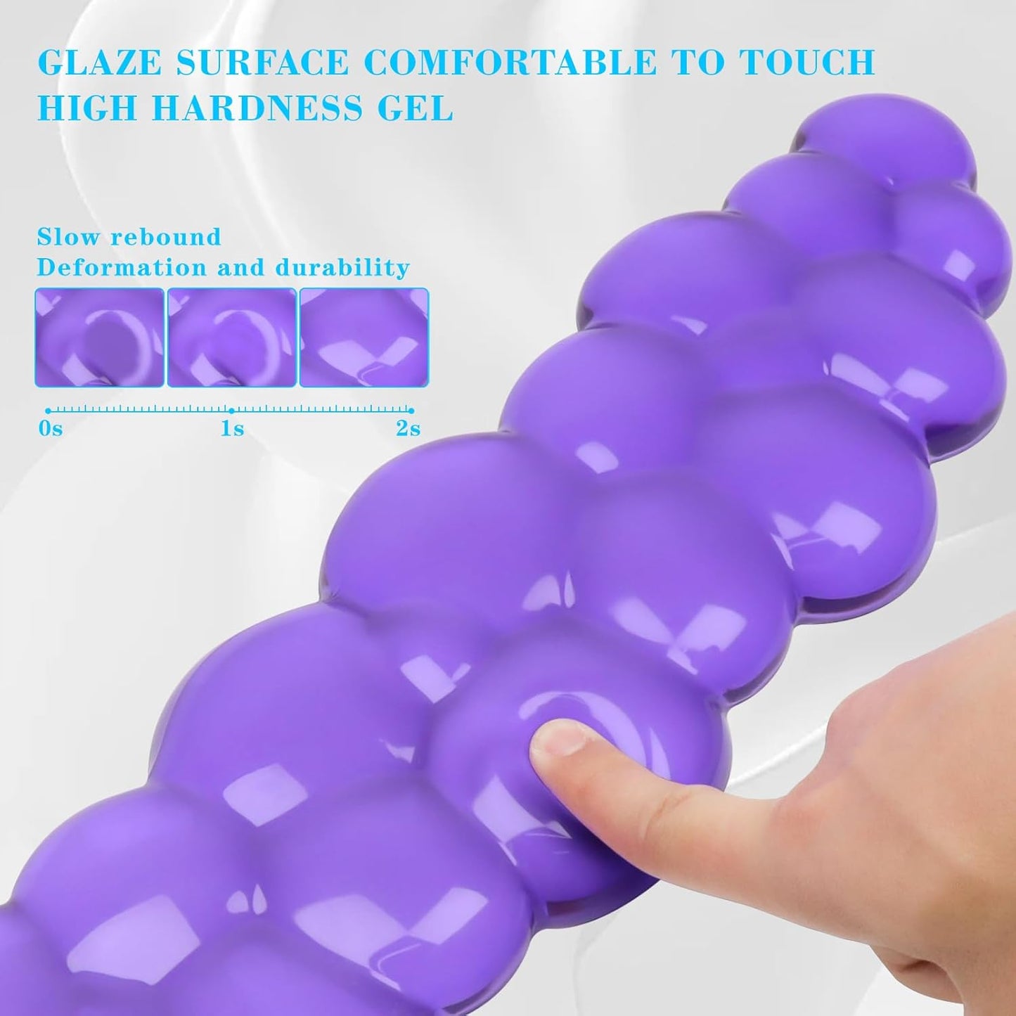 Gel Cloud Keyboard and Mouse Wrist Rest, Cute Wrist Support and Arm Support Keyboard Rest for Keyboard and Mouse Typing Pain Relief，Suitable for Office/Computer/Laptop/Gaming (Pink)