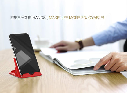 MoKo 2PCS Phone/Tablet Stand, Desktop Holder for 4-11" Device, Fit with iPhone 17/17 Air/17 Pro/17 Pro Max, iPhone 16/Pro/Pro Max/Plus, iPhone 15/Pro/Pro Max/Plus, iPhone 14/Pro/Pro Max/Plus