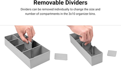 TEKTON Lidded Drawer (i-BOXX) with 12-Piece Organizer Bin Set | OLB51712