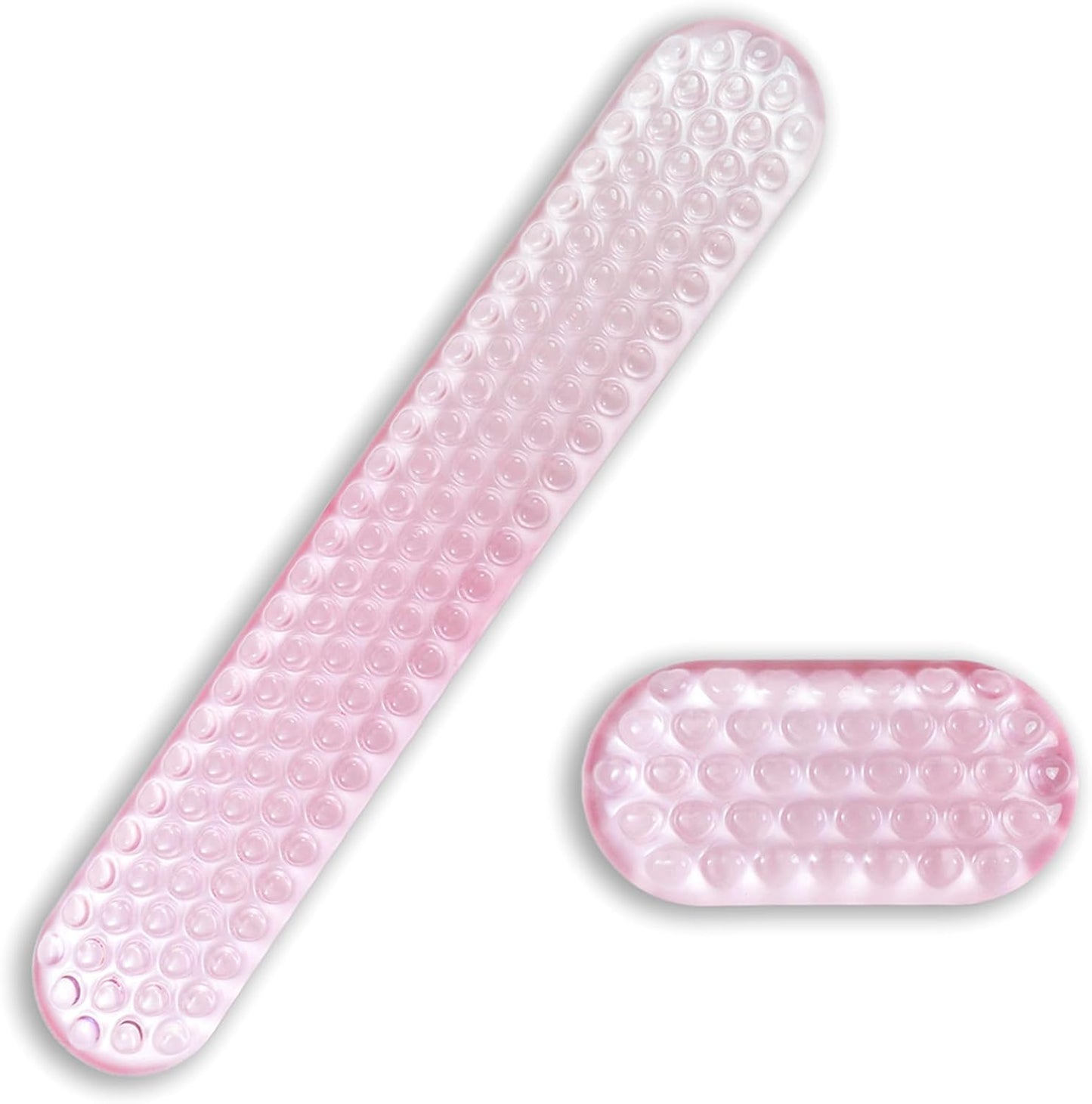 Ergonomic Gel Keyboard and Mouse Wrist Rest Set – Pink Wrist Rest for Computer Keyboard 75% 80%, Comfort & Support for Typing and Gaming
