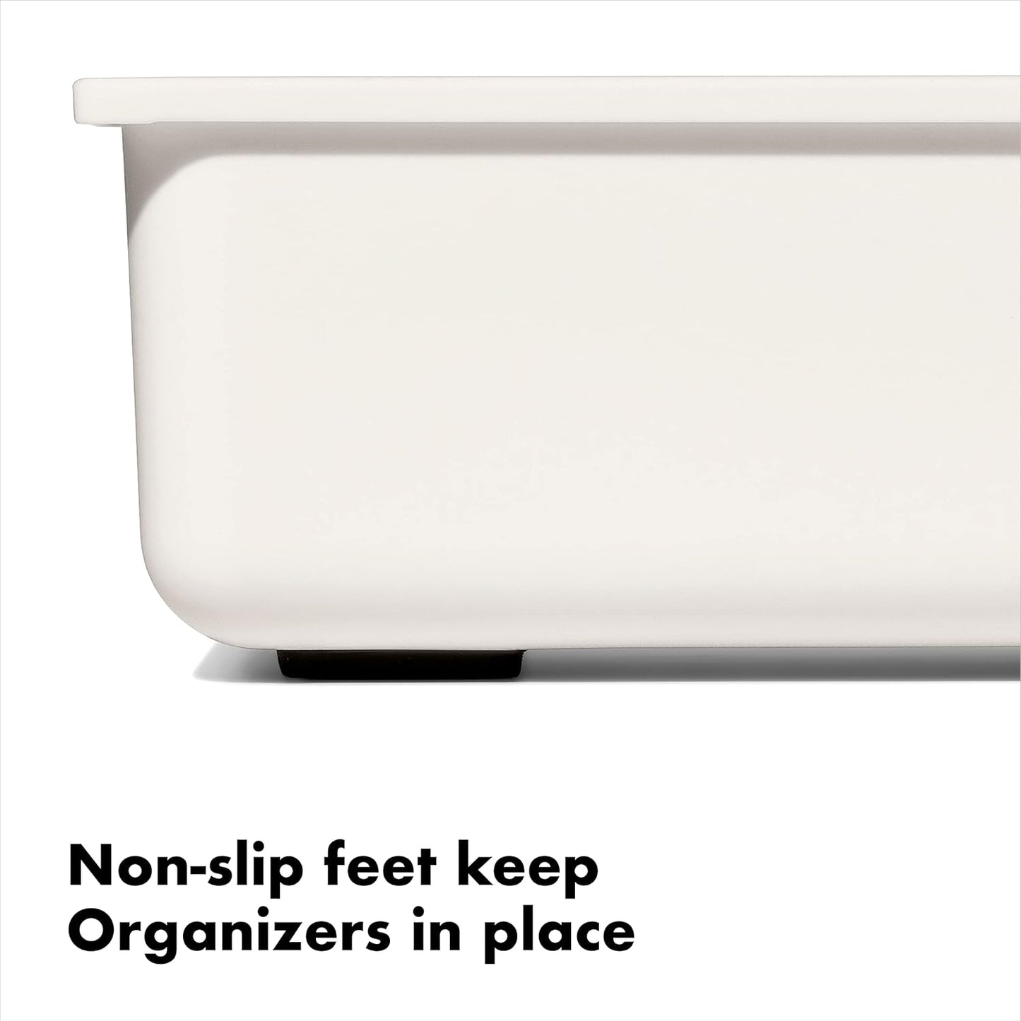 OXO Good Grips Drawer, Large Expandable Kitchen Tool Organizer, White