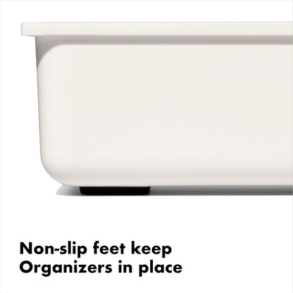 OXO Good Grips Drawer, Large Expandable Kitchen Tool Organizer, White