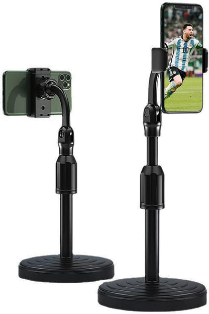 Adjustable Mobile Phone Stand, Tablet Stand, 360 Degree Rotation, Ergonomic Design, Pink
