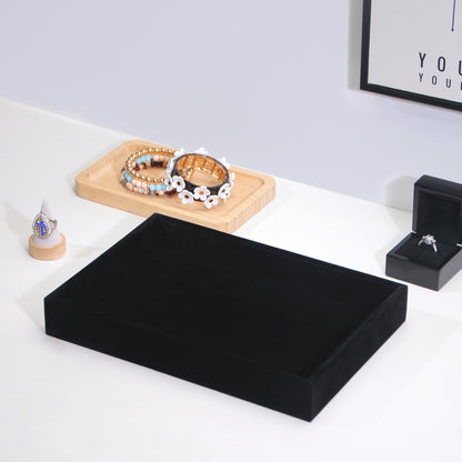 Bedside Organizer - Multi-use Nightstand & Desk-top Catchall Tray for Jewelry, Sunglasses, Phone, Watch, Perfume, Lipstick (Beige 3Grid)