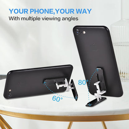 Phone Kickstand, Cellphone Stand, Angle Adjustable, Black