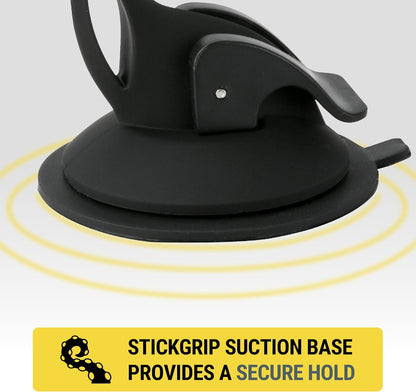 Scosche SUFMPS-SP Universal Cell Phone Stand and Holder with Non-Slip Cradle, Foldable, Adjustable Non-Magnetic Mount for Home Office Desk or Travel Compatible with iPhone, Tablet and All Devices