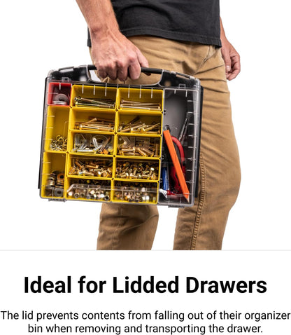 TEKTON Lidded Drawer (i-BOXX) with 12-Piece Organizer Bin Set | OLB51712
