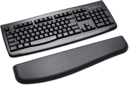 Kensington ErgoSoft Wrist Rest for Slim, Compact Keyboards, Black (K52801WW), 3.9 x 0.4 x 11.1 inches