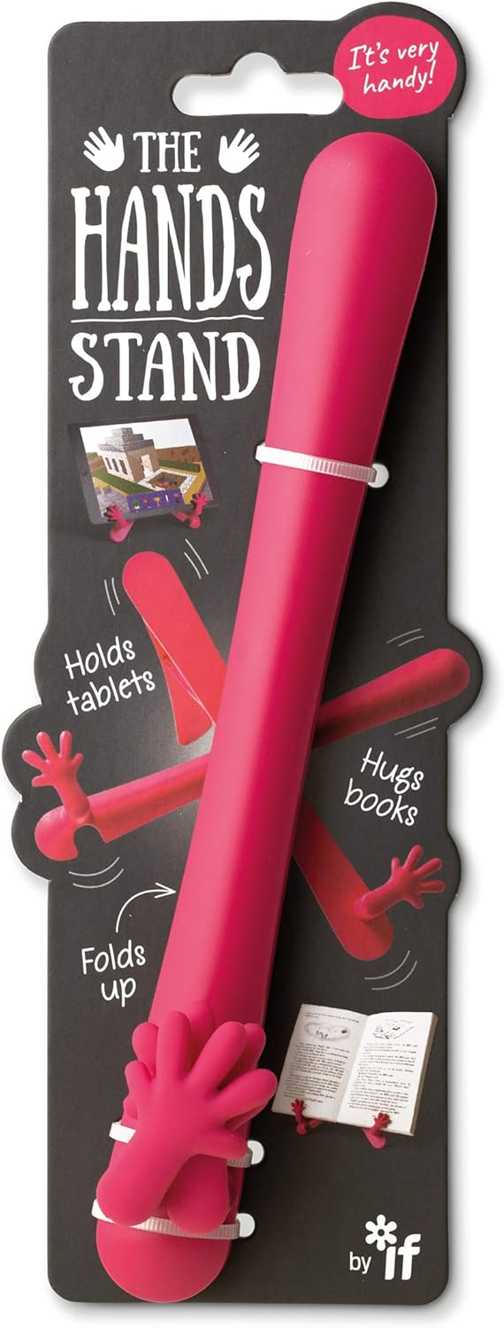 IF The Hands Stand, Hands Free Reading Tablet & Book Holder - Aubergine