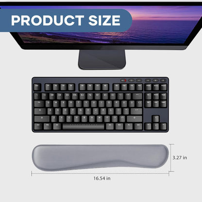 Office Ergonomic Memory Foam Computer Mouse and Keyboard Wrist Rest pad Support Carpal Tunnel, Wrist Rest for Keyboard and Mouse, Wrist Support Set