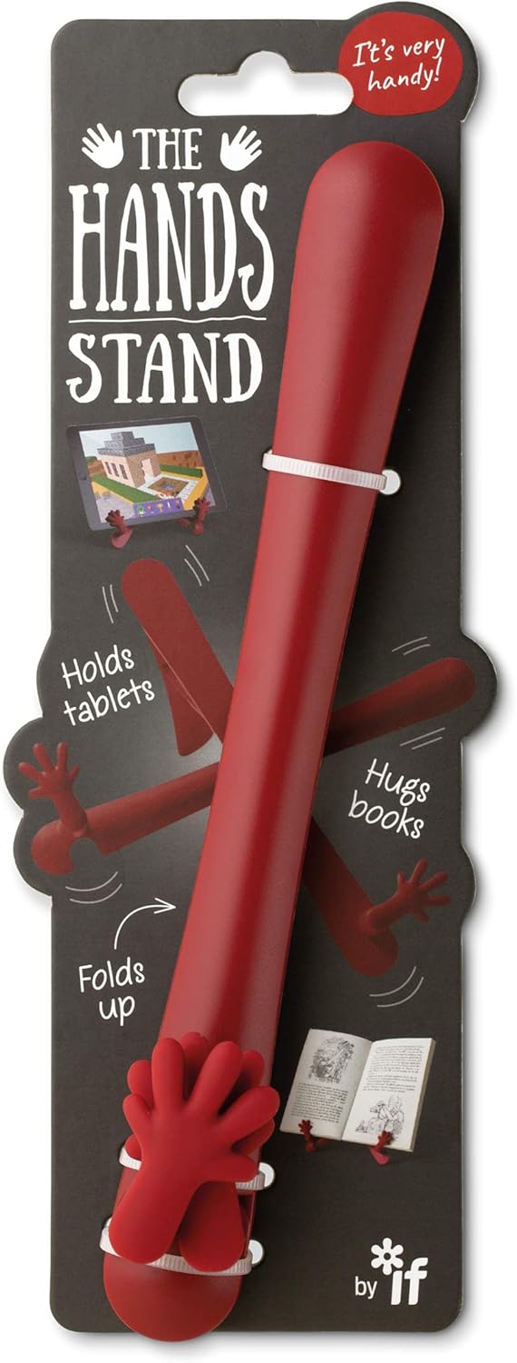IF The Hands Stand, Hands Free Reading Tablet & Book Holder - Aubergine