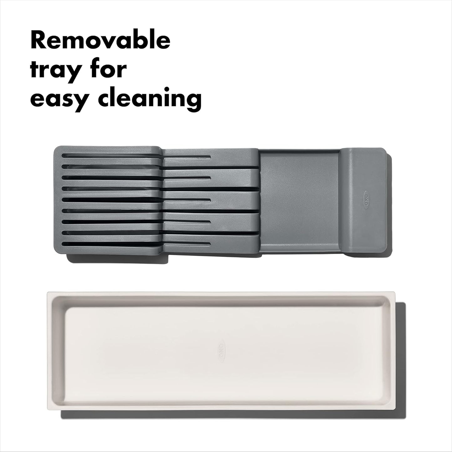 OXO Good Grips Drawer, Large Expandable Kitchen Tool Organizer, White