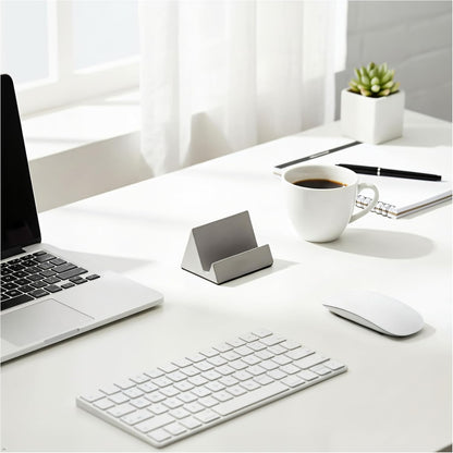Concrete phone stand, desktop phone stand, multifunctional stand, compatible with iPhone 16/15/14/13/12 smartphones (Ink wash)