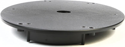 Vu Ryte Stackable 1 Inch Computer Monitor Riser Stand, Oval, Black, VUR 8800 4-Pack