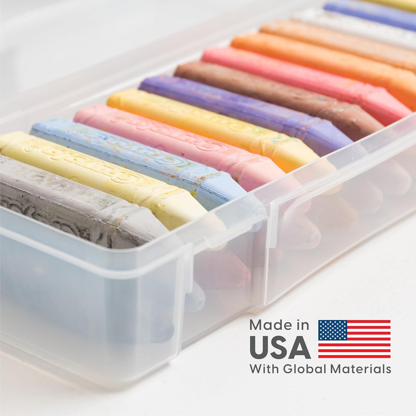 IRIS USA Pencil Case Boxes, 10-Pack, |Made in USA|, Plastic Bead Organizing Containers with Snap Lid for Arts, Crafts, Ephemera, Stickers, & Dance Cheer, Clear - Small
