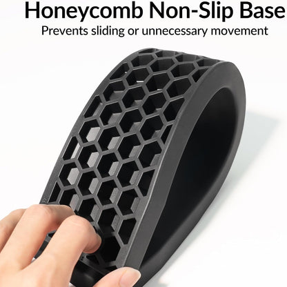 Keychron 12.48" Silicone Wrist Rest for 75% Compact Mechanical Keyboards, Ergonomic Palm Support with Full Honeycomb Non-Slip Base, Compatible with K2/K2 Pro/K2 Max/K2 HE/K6/K6 Pro/K6 HE