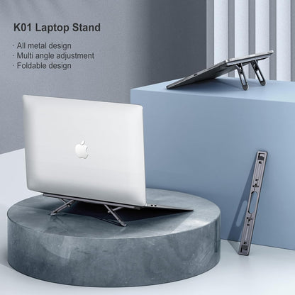 Laptop Stand for Desk,Laptop Cooling Stand,Keyboard Riser, Ergonomic Laptops Elevator for Desk, Laptop Riser Compatible with MacBook Air Pro, with Dell, with HP, More 10-15.6” Laptops