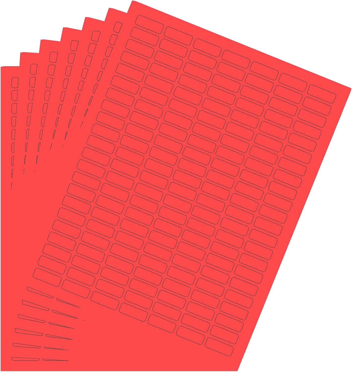 White Rectangular Labels + Bonus Color Labels - Value Pack - 1138 Pack