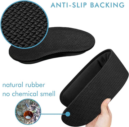 Comfy Mee Premium Memory Foam Keyboard and Mouse Wrist Rest Pads Set- for Comfortable Typing &Wrist Pain Relief (Pack of 2)