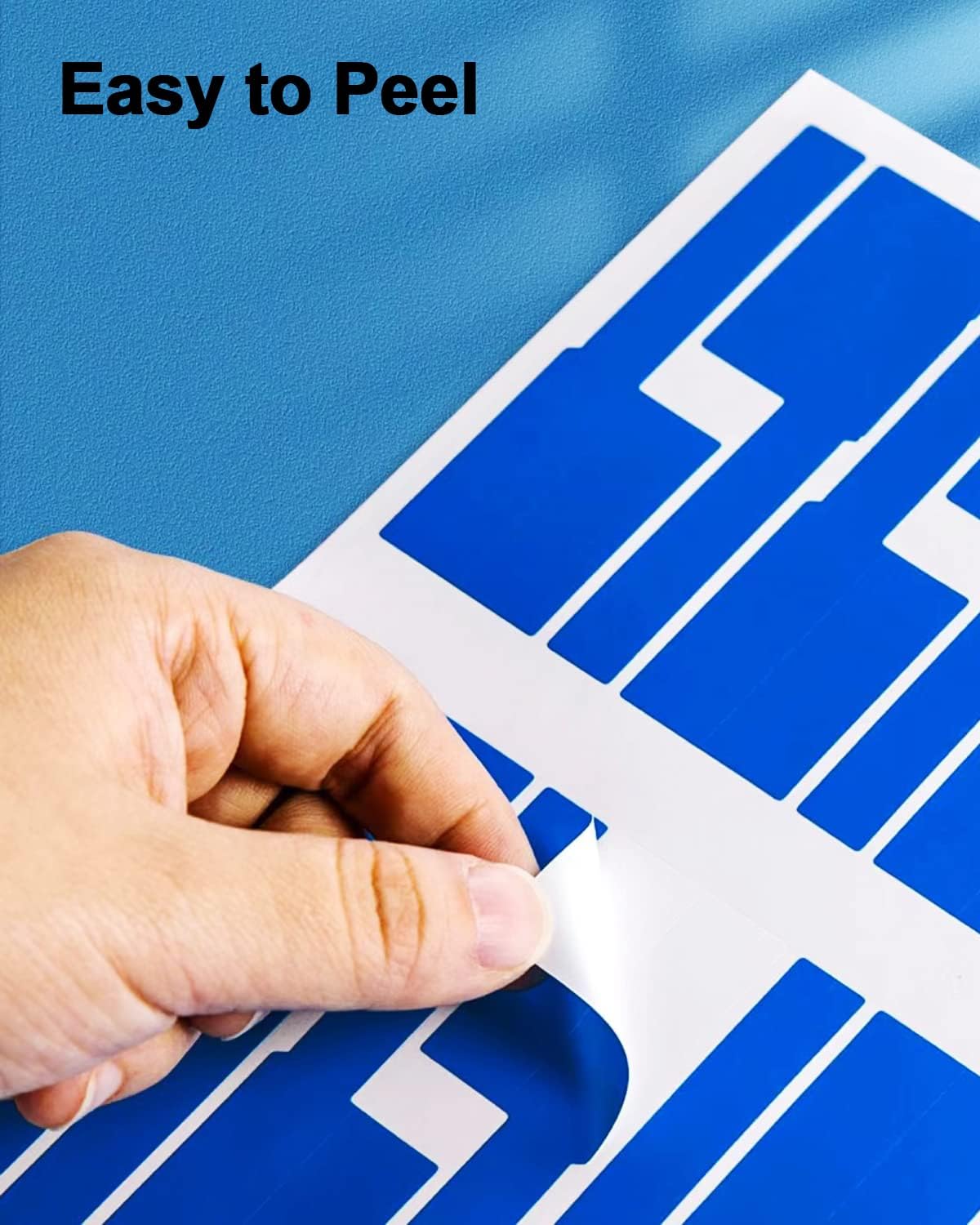 270 Pcs Cable Labels - 9 Colors, Waterproof, Self-Adhesive, Tear Resistant Wire Labels for Electronics & Laser Printer