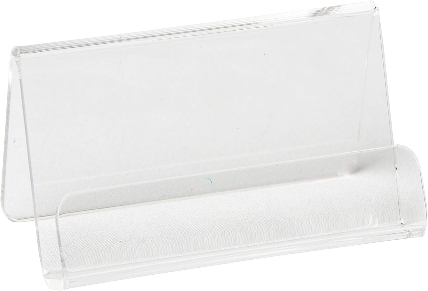 Clear-Ad - Acrylic Book Display Stand 8.5x11 - Tabletop Cookbook Recipe Holder - Table Top Easel - Paper & Picture Holder - Artwork Display - Flyer & Magazine Holder - LHS-8511 (Pack of 6)