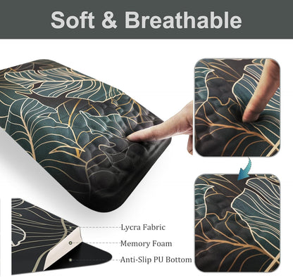 Ospelelf Mouse Pad with Wrist Rest and Keyboard Wrist Rest, Ergonomic Wrist Rest for Computer, Office, Gaming, Pink