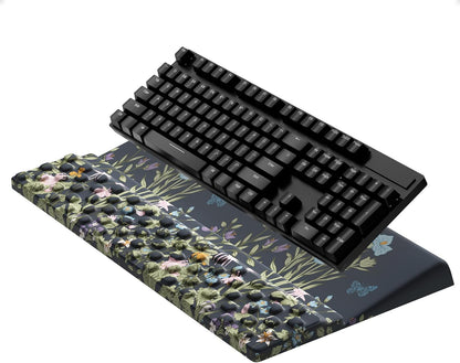 Ospelelf Keyboard Wrist Rest, Comfortable Ergonomic Keyboard Stand Riser Holder for Office Home