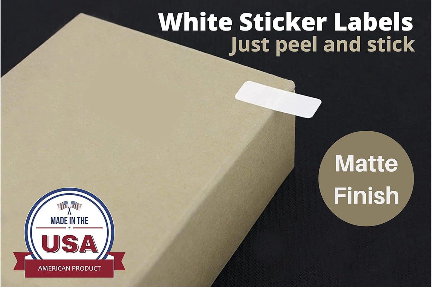 White Rectangular Labels + Bonus Color Labels - Value Pack - 1138 Pack