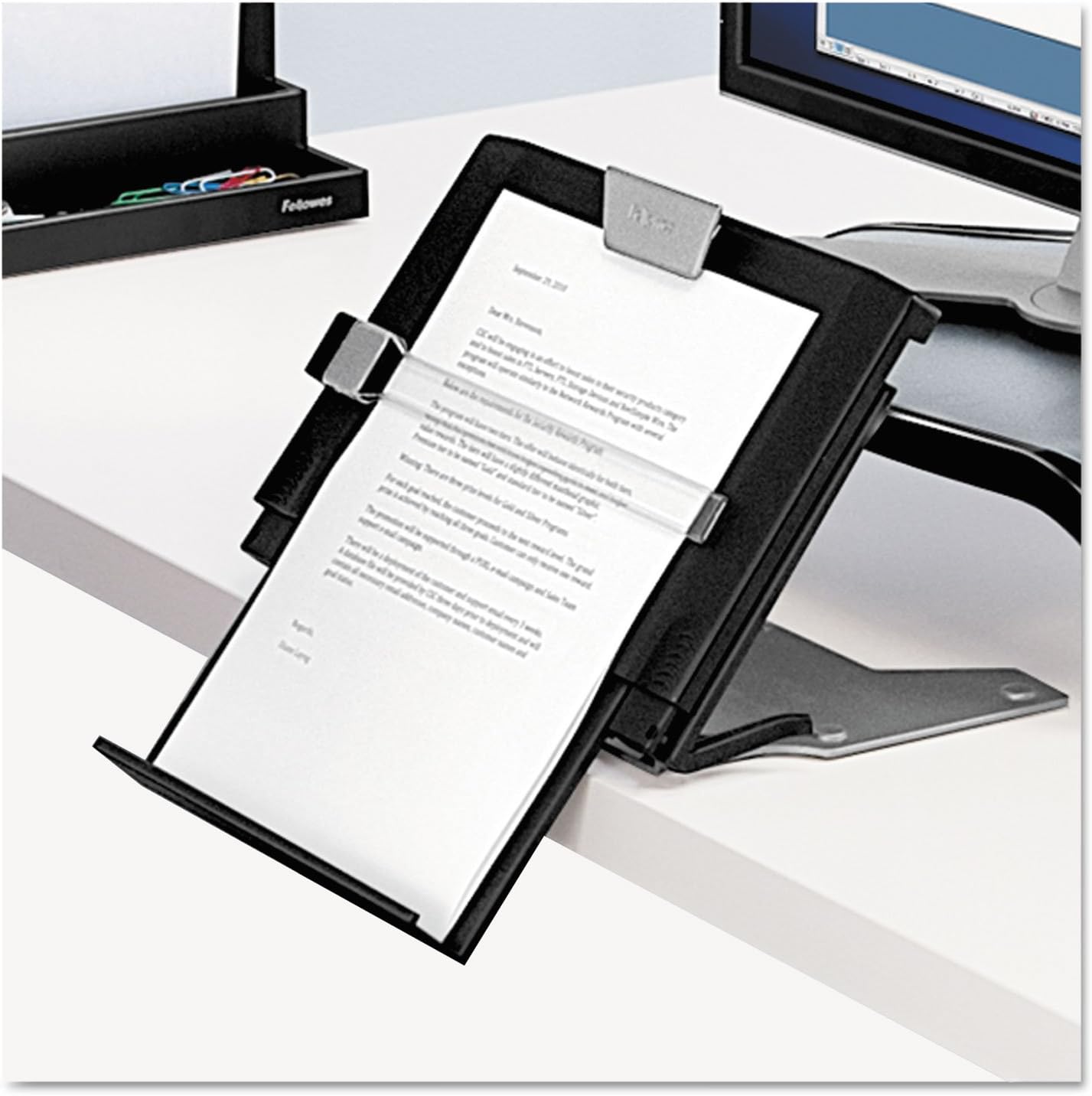 Fellowes 8039401 Prof Series In-Line Document Holder