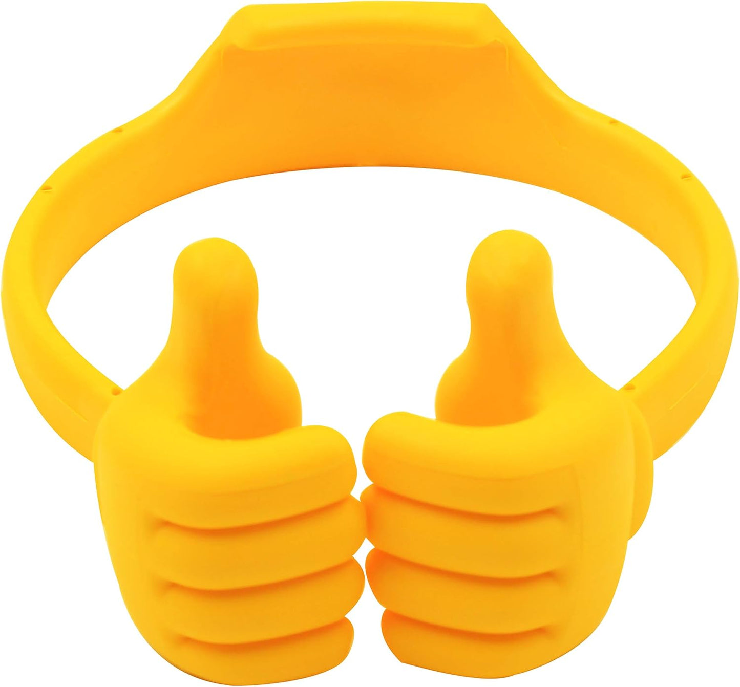 Honsky Thumbs-up Cell Phone Stand Holder,Tablet Stand Cradle for Desk Desktop Smartphone Cellphone Mobile Phone,Tablets - Universal, Adjustable Flexible,Blue