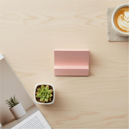 Concrete phone stand, desktop phone stand, multifunctional stand, compatible with iPhone 16/15/14/13/12 smartphones (Ink wash)