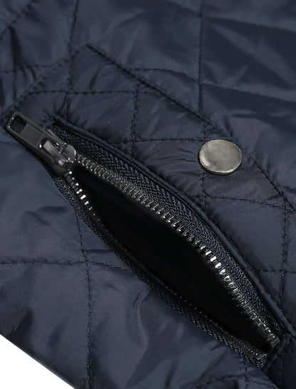 Allegra K Women's Puffer Vest Stand Collar Lightweight Gilet Quilted Zip Vest